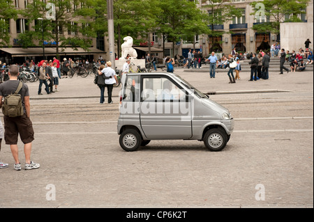 Micro Mini carrozzella disabili auto Amsterdam Olanda Paesi Bassi Europa UE Foto Stock