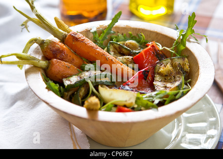 Verdure grigliate insalata Foto Stock