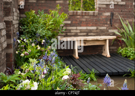 "Oasi Urbana" funzione mostra al 2012 RHS mostrano Cardiff Foto Stock