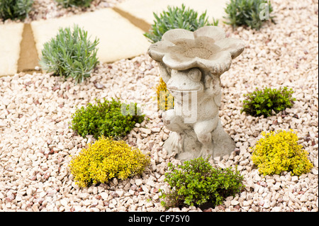 "Gli amanti della natura il giardino di erbe aromatiche' mostrano giardino alla 2012 RHS mostrano in Cardiff Bute Park, Wales, Regno Unito. Progettato da Gaynor Edwards. Foto Stock