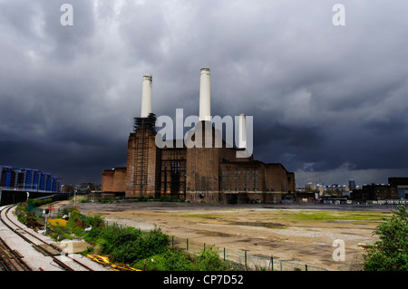 Battersea Power Plant in Londra, Regno Unito Foto Stock