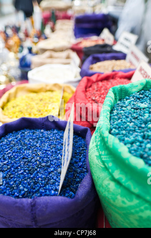 Incenso street shop. Siviglia durante la settimana santa celebrazione, Andalusia, Spagna, Europa Foto Stock