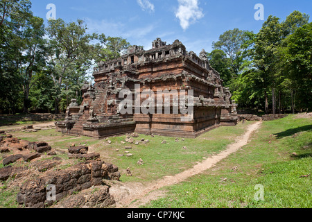 Phimeanakas piramide. Royal Palace. Angkor. Cambogia Foto Stock