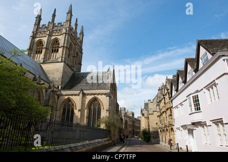 Merton College Chapel, Merton Street, Oxford, Inghilterra Foto Stock