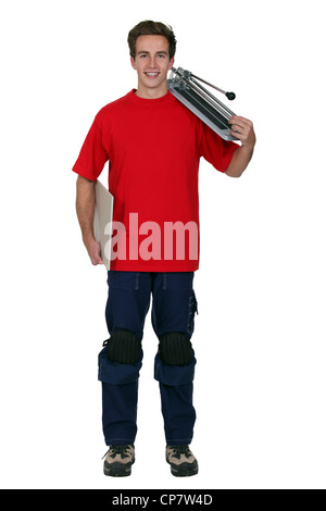 Artigiano azienda piastrelle per pavimento Foto Stock