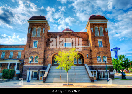 Historic 16th Street Chiesa battista a Birmingham, Alabama, Stati Uniti d'America. Foto Stock