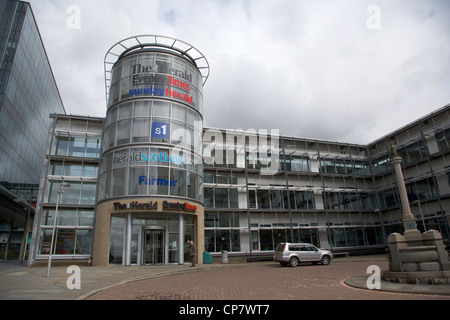 Uffici di glasgow herald sera volte e domenica herald agricoltore scozzese renfield street Scotland Regno Unito Foto Stock