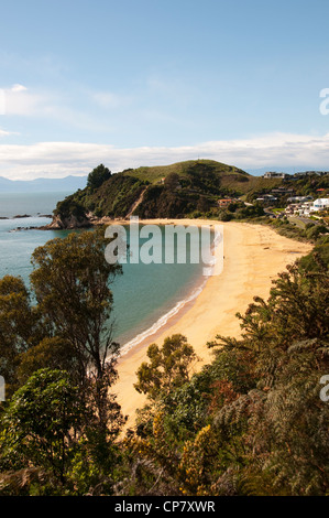 Nuova Zelanda Isola del Sud Kaiteriteri Beach nel Parco Nazionale Abel Tasman Foto Stock