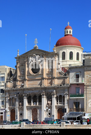 Chiesa Parrocchiale di Gesù di Nazaret a Sliema Malta Foto Stock