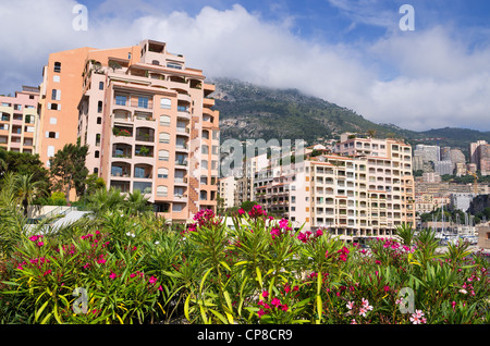 Fontvieille. Il Principato di Monaco Foto Stock
