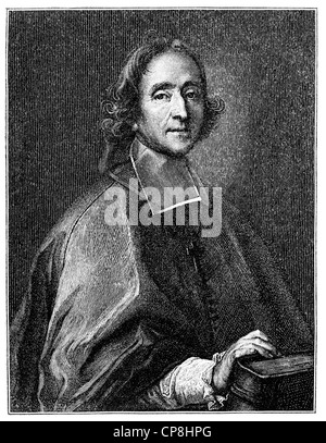 François de Salignac de La Mothe-Fénelon, 1651 - 1715, un arcivescovo francese e scrittore, Historische Druck aus dem 19. Jahrhundert Foto Stock