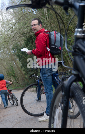 Gite in bicicletta Foto Stock