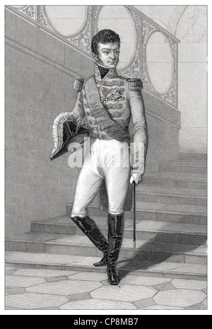 Jérôme Bonaparte e Girolamo Bonaparte, fratello di Napoleone Bonaparte, Re del Regno di Westfalia, Historischer Foto Stock