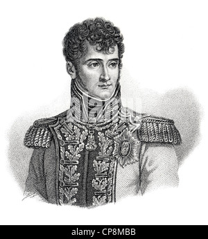 Jérôme Bonaparte e Girolamo Bonaparte, fratello di Napoleone Bonaparte, Re del Regno di Westfalia, Historischer Foto Stock