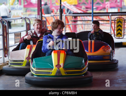 Southport Pleasureland  a nord-ovest del parco di divertimenti sul lungomare, Merseyside, Regno Unito Foto Stock