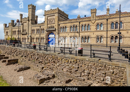 Il Castello caserme e armeria in Bury Lancashire. Foto Stock