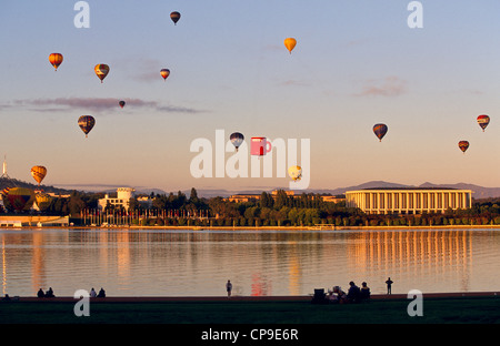 Balloon Festival, Canberra, Australia Foto Stock