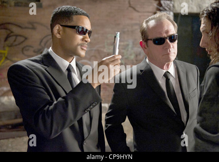 MEN IN BLACK 3 - 2011 Columbia film con Will Smith a sinistra e Tommy Lee Foto Stock