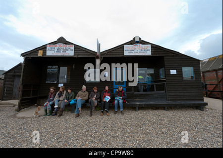 Onorevole t di pesce e chip shop a Southwold Harbour Suffolk REGNO UNITO Foto Stock