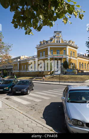 Patrimonio architettonico, architettura d'epoca, Shumen, Balcani, Bulgaria Foto Stock