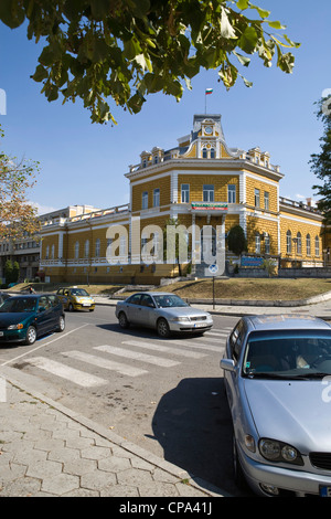 Patrimonio architettonico, architettura d'epoca, Shumen, Balcani, Bulgaria Foto Stock