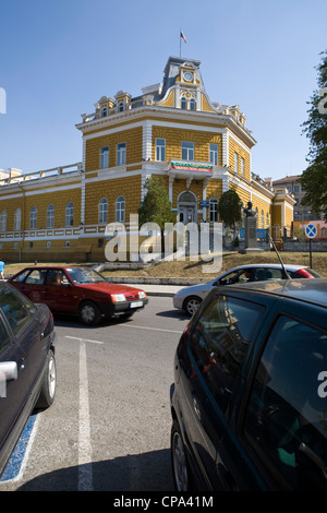 Patrimonio architettonico, architettura d'epoca, Shumen, Balcani, Bulgaria Foto Stock