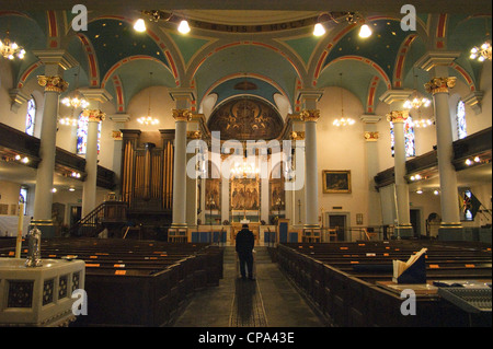 La Chiesa di Santa Maria, Banbury, Oxfordshire, Inghilterra, 1797 da Samuel Pepys Cockerill Foto Stock