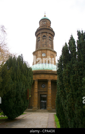 La Chiesa di Santa Maria, Banbury, Oxfordshire, Inghilterra, 1797 da Samuel Pepys Cockerill Foto Stock