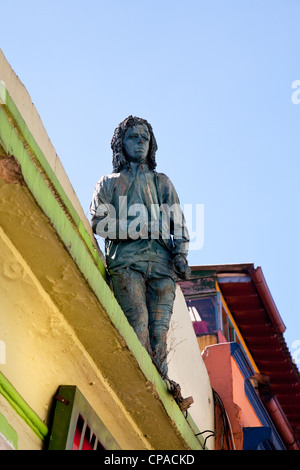 Bogotà street art statua. Foto Stock