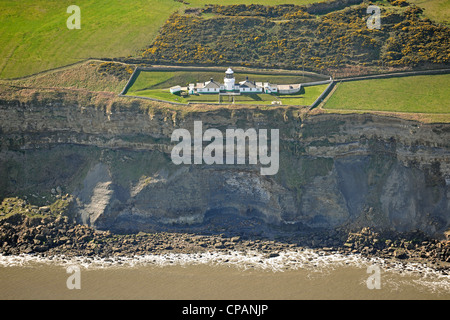 Vista aerea di un faro Foto Stock
