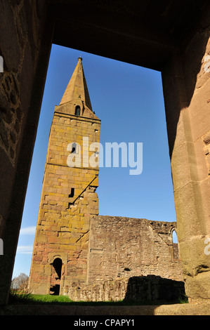 Abbazia Restenneth, vicino a Forfar, Angus, Scotland, Regno Unito Foto Stock