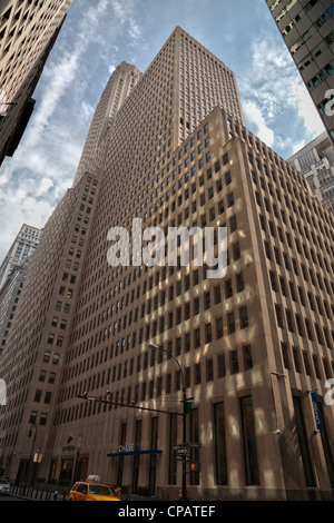 Bank of New York Mellon edificio a uno Wall Street a Manhattan, New York City Foto Stock