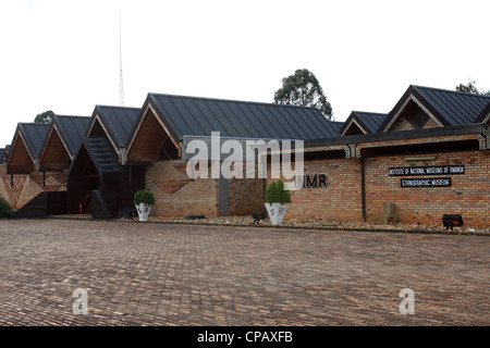 Esterno del Museo Etnografico di Huye, Ruanda. Foto Stock