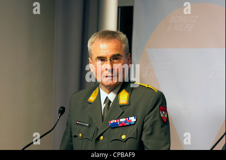 Il nominato nuovo direttore generale dell'Unione europea personale militare (EUMS) Principali generale Wolfgang Wosolsobe Foto Stock