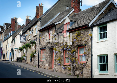 Public House in Malmesbury, Wiltshire Foto Stock