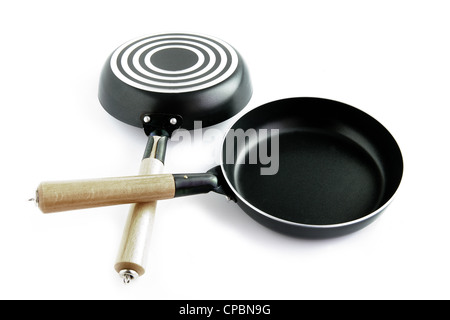 Le padelle antiaderenti Foto Stock