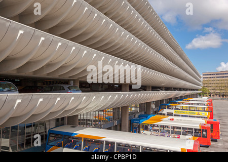 Il Preston bus station, costruito nel 1969 Foto Stock