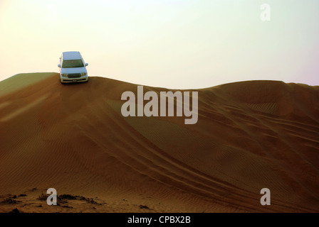 Safari nel Deserto Dubai (corsa sulle dune) Foto Stock