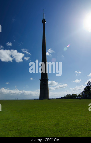 Emley Moor stazione trasmittente Foto Stock