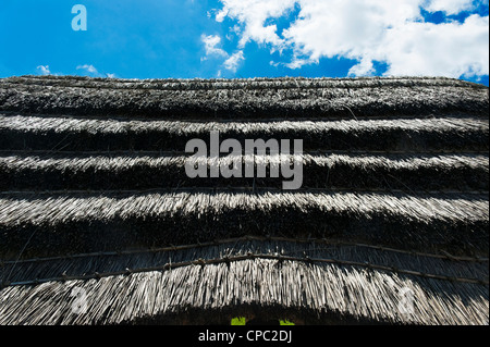 Edifici in Cosmeston Lakes Country Park Borgo Medievale Foto Stock