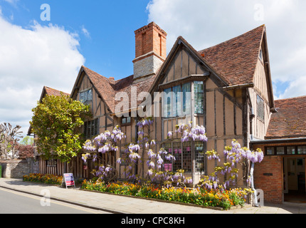 Hall's Croft è stata la casa di Shakespeare della figlia Susanna e suo marito, Stratford upon Avon Warwickshire England Regno Unito GB Europa Foto Stock