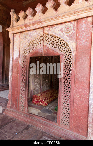 Fatehpur Sikri è una città e un'amministrazione comunale in Agra.. Foto Stock