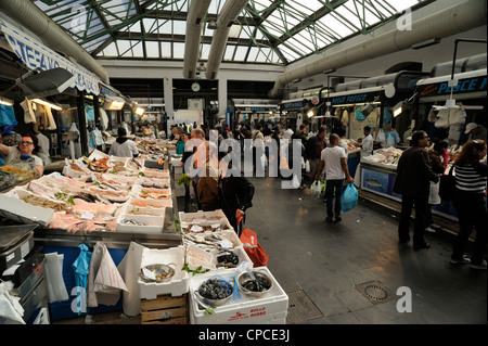 Italia, Roma, Piazza Vittorio Market Foto Stock