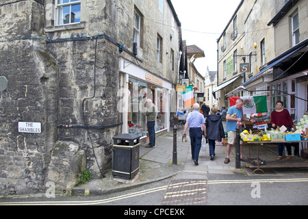 Il Caos in Bradford upon Avon Foto Stock