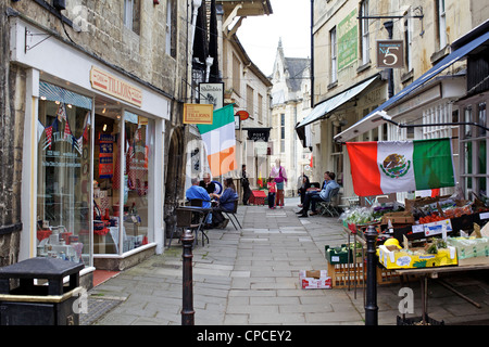 Il Caos in Bradford upon Avon Foto Stock