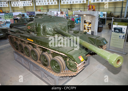 Centurion Mark 3 battaglia principale serbatoio (MBT) / mostra sul display in corrispondenza del serbatoio Museum, Bovington, Dorset. Regno Unito. Foto Stock