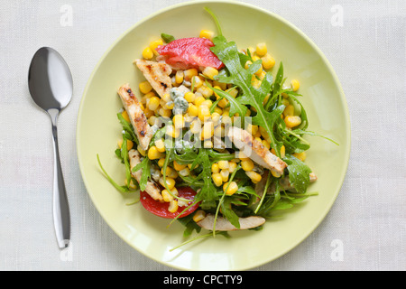 Insalata di pollo alla griglia Foto Stock