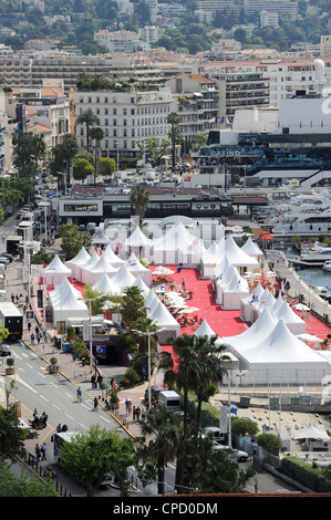 Vista generale del sessantacinquesimo international film festival di Cannes, nel sud della Francia. Foto Stock