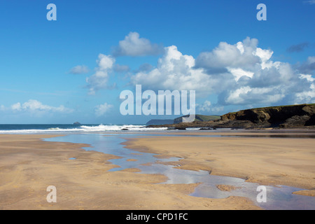 Harlyn Bay, Cornwall, England, Regno Unito, Europa Foto Stock