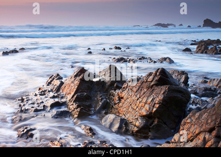 Crooklets Beach, Bude, Cornwall, England, Regno Unito, Europa Foto Stock